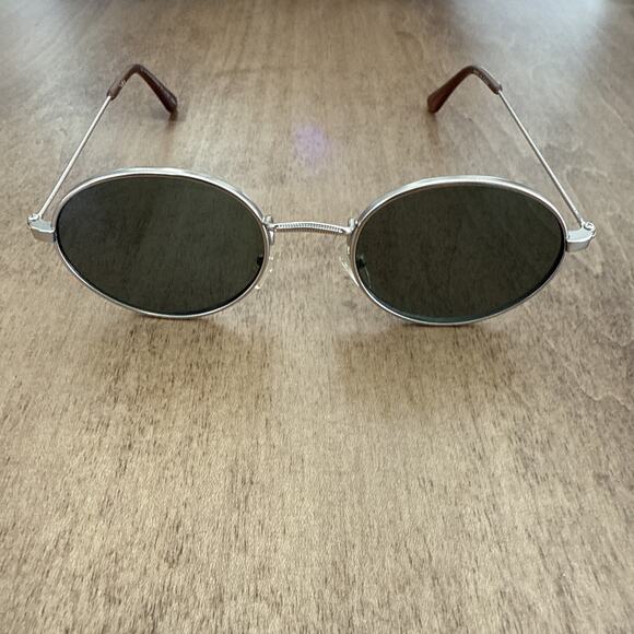 ZARA Oval sunglasses Retro Style with a Metal Frame - Picture 2 of 6